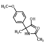 CAS#: 197643-97-3, 2-Acetamido-2-(4-Methoxyphenyl)Propanoic Acid