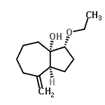 CAS#: 197715-74-5, (3R,3aS,8aS)-3-Ethoxy-8-Methyleneoctahydro-3A(1H)-Azulenol