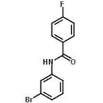 CAS 登录号：1978-81-0， N-(3-溴苯基)-4-氟苯甲酰胺