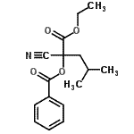CAS 登录号：19788-61-5， 2-氰基-1-乙氧基-4-甲基-1-氧代-2-戊烷基苯甲酸酯