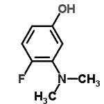 CAS#: 198139-37-6, 3-(Dimethylamino)-4-Fluorophenol