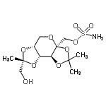CAS#: 198215-62-2, [(3aS,5aR,7R,8aR,8bS)-7-(Hydroxymethyl)-2,2,7-trimethyltetrahydro-3aH-bis[1,3]dioxolo[4,5-b:4',5'-d]pyran-3a-yl]methyl sulfamate