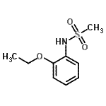 CAS 登录号：198486-31-6， N-(2-乙氧基苯基)甲烷磺酰胺