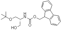 CAS#: 198561-87-4, 9H-Fluoren-9-Ylmethyl {(2R)-1-Hydroxy-3-[(2-Methyl-2-Propanyl)Oxy]-2-Propanyl}Carbamate