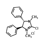 CAS 登录号：198625-67-1， (4S,5S)-2-氯-1,3-二甲基-4,5-二苯基-4,5-二氢-1H-咪唑-3-鎓氯化物