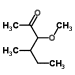 CAS 登录号：198628-57-8， 3-甲氧基-4-甲基-2-己酮