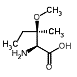 CAS 登录号：19866-56-9， (2S,3R)-2-氨基-3-甲氧基-3-甲基戊酸