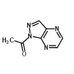 CAS 登录号：19868-87-2， 1-(1H-吡唑并[3,4-b]吡嗪-1-基)乙酮