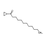 CAS 登录号：19873-44-0， 1-环丙基-1-十二烷酮