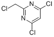 CAS 登录号：19875-05-9， 4,6-二氯-2-(氯甲基)-嘧啶