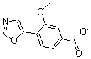 CAS 登录号：198821-78-2， 5-(2-甲氧基-4-硝基苯基)-恶唑