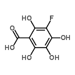 CAS#: 198832-23-4, 3-Fluoro-2,4,5,6-Tetrahydroxybenzoic Acid