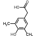 CAS 登录号：1989-73-7， (4-羟基-3,5-二甲基苯基)乙酸