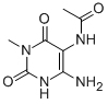 CAS 登录号：19893-78-8， 5-乙酰氨基-6-氨基-3-甲基尿嘧啶