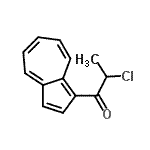 CAS 登录号：198963-40-5， 1-(1-薁基)-2-氯-1-丙酮