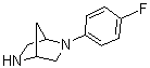 CAS 登录号：198988-90-8， 2-(4-氟苯基)-2,5-二氮杂双环[2.2.1]庚烷