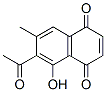 CAS 登录号：1991-28-2， 6-乙酰基-5-羟基-7-甲基-1,4-萘醌
