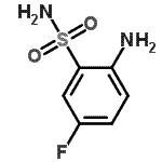 CAS 登录号：1992-90-1， 2-氨基-5-氟苯磺酰胺