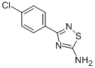 CAS 登录号：19922-07-7， 3-(4-氯苯基)-1,2,4-噻二唑-5-胺