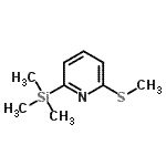 CAS#: 199273-59-1, 2-(Methylsulfanyl)-6-(Trimethylsilyl)Pyridine