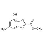 CAS 登录号：199280-09-6， 甲基5-氨基-7-羟基-1-苯并呋喃-2-羧酸酯