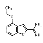 CAS 登录号：199287-02-0， 4-乙氧基-1-苯并呋喃-2-甲脒