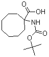 CAS#: 199330-75-1, 1-[[(1,1-Dimethylethoxy)Carbonyl]Amino]-Cyclooctanecarboxylic acid