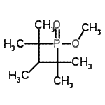 CAS#: 19935-97-8, 1-Methoxy-2,2,3,4,4-pentamethylphosphetane 1-oxide