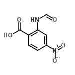 CAS 登录号：199523-83-6， 2-甲酰氨基-4-硝基苯甲酸