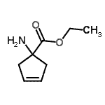 CAS 登录号：199532-88-2， 乙基1-氨基-3-环戊烯-1-羧酸酯