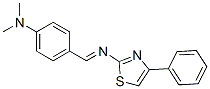 CAS 登录号：19959-14-9， N,N-二甲基-4-[(4-苯基-1,3-噻唑-2-基)亚氨基甲基]苯胺