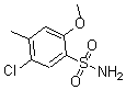 CAS#: 199590-75-5, 5-Chloro-2-Methoxy-4-Methyl-Benzenesulfonamide