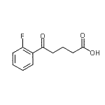 CAS#: 199664-70-5, 5-(2-Fluorophenyl)-5-Oxopentanoic Acid