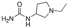 CAS#: 19985-14-9, (1-Ethyl-3-Pyrrolidinyl)Urea