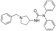 CAS 登录号：19985-26-3， 3-(1-苄基吡咯烷-3-基)-1,1-二苯基脲