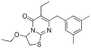 CAS#: 199852-35-2, 7-[(3,5-Dimethylphenyl)Methyl]-3-Ethoxy-6-Ethyl-2,3-Dihydro-[1,3]Thiazolo[2,3-b]Pyrimidin-5-One