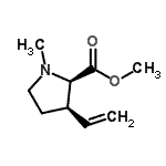 CAS 登录号：199917-93-6， 甲基(3R)-1-甲基-3-乙烯基-D-脯氨酸酯