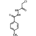 CAS 登录号：199938-21-1， N'-(氯乙酰基)-4-甲基苯甲酰肼