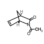 CAS 登录号：200002-40-0， (1S,4R)-2-乙酰基-2-氮杂双环[2.2.1]庚-5-烯-3-酮
