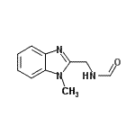CAS#: 20028-39-1, N-[(1-Methyl-1H-Benzimidazol-2-Yl)Methyl]Formamide