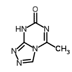 CAS 登录号：200350-23-8， 5-甲基[1,2,4]三唑并[4,3-a][1,3,5]三嗪-7(1H)-酮