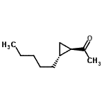 CAS 登录号：200441-14-1， 1-[(1R,2R)-2-戊基环丙基]乙酮