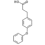 CAS 登录号：20062-91-3， 3-(4-苯氧基苯基)丙酸