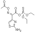 CAS#: 200815-01-6, O-[(2Z)-2-(Acetoxyimino)-2-(2-Amino-1,3-Thiazol-4-Yl)Acetyl] O,O-Diethyl Phosphorothioate