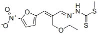 CAS#: 20091-93-4, 3-[2-(Ethoxymethyl)-3-(5-Nitro-2-Furyl)Allylidene]Dithiocarbazic Acid Methyl Ester