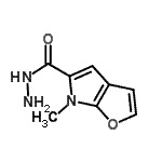 CAS#: 201019-33-2, 6-Methyl-6H-Furo[2,3-b]Pyrrole-5-Carbohydrazide