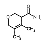 CAS#: 201031-14-3, 4,5-Dimethyl-3,6-Dihydro-2H-Pyran-3-Carboxamide