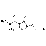 CAS#: 201291-20-5, 4-Ethoxy-N,N-Dimethyl-5-Oxo-4,5-Dihydro-1H-Tetrazole-1-Carboxamide