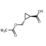 CAS#: 201337-81-7, (1R,2R)-2-(Acetoxymethyl)Cyclopropanecarboxylic Acid