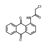 CAS 登录号：20149-91-1， 2-氯-N-(9,10-二氧代-9,10-二氢-1-蒽基)乙酰胺